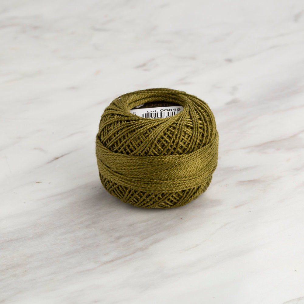 Domino Koton Perle 8gr Yeşil No:8 Nakış İpliği - 4598008-00845